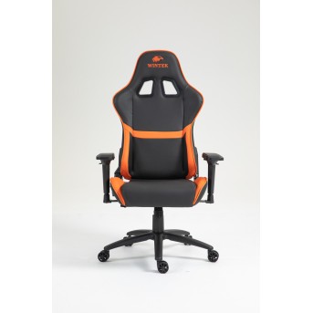 Игровое кресло WINTEK YX-8045-4D, искусств. кожа, газлифт 4 класса 100 мм, 350мм метал. крестовина - Metoo (22)