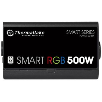 Блок питания Thermaltake Smart RGB 500W/<wbr>Fan Hub/<wbr>80 Plus/<wbr>EU/<wbr>All Sleeved Cables, PS-SPR-0500NHSAWE-1 - Metoo (6)