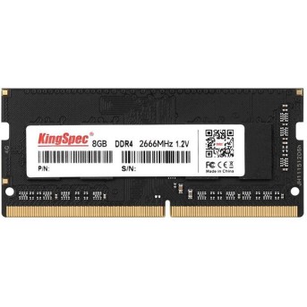 Модуль памяти для ноутбука 8Gb DDR4 2666MHz KingSpec 1.2V SO-DIMM KS2666D4N12008G - Metoo (1)