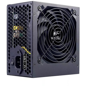 Блок питания Wintek WT-450, 450W, APFC, 20+4, 1*P8 (4+4), 1*P6+2, 4*SATA, 2*MOLEX, 80+ Bronze, black - Metoo (2)
