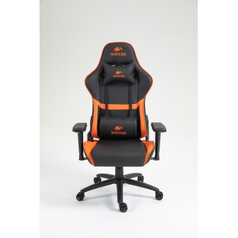 Игровое кресло WINTEK YX-8045-4D, искусств. кожа, газлифт 4 класса 100 мм, 350мм метал. крестовина - Metoo (26)