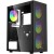 Корпус Wintek Magic L204-B-M TG, ATX/<wbr>Micro ATX, USB1*3.0/<wbr>1*2.0, 0.45mm, 4*12cm FRGB fan, чёрный - Metoo (1)