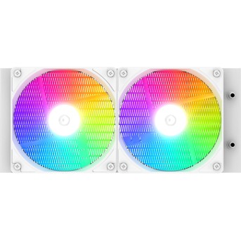 Водяное охлаждение для процессора ID-COOLING SL240 XE WHITE - Metoo (2)