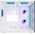 Корпус Wintek Aquarium H101-W TG, mATX, USB 1*3.0/<wbr>1*2.0, 5*12cm ARGB PWM (контр. + пульт д/<wbr>у), белый - Metoo (6)