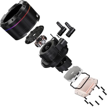 Водяное охлаждение для процессора ID-COOLING SL240 XE - Metoo (5)