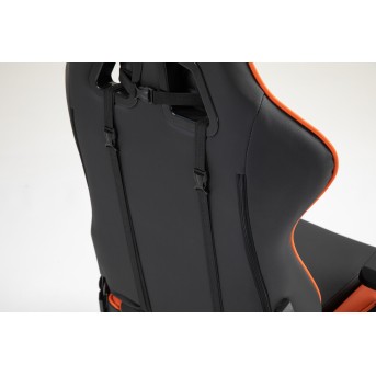 Игровое кресло WINTEK YX-8045-4D, искусств. кожа, газлифт 4 класса 100 мм, 350мм метал. крестовина - Metoo (16)