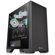Корпус Thermaltake S300 TG/Black/Win/Tempered Glass*1/120mm Standard Fan*1, CA-1P5-00M1WN-00