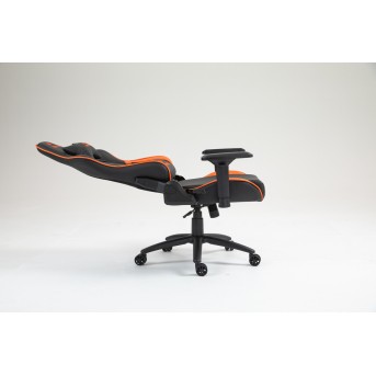 Игровое кресло WINTEK YX-8045-4D, искусств. кожа, газлифт 4 класса 100 мм, 350мм метал. крестовина - Metoo (1)