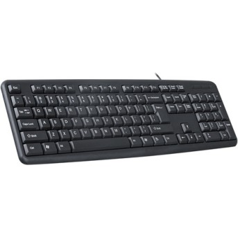 Клавиатура Wintek WS-KB-502, USB, рус/<wbr>англ/<wbr>каз, 1.5 м, чёрная - Metoo (1)