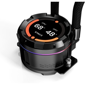 Водяное охлаждение для процессора ID-COOLING SL240 XE - Metoo (4)