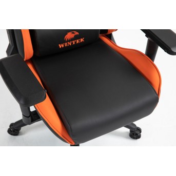 Игровое кресло WINTEK YX-8045-4D, искусств. кожа, газлифт 4 класса 100 мм, 350мм метал. крестовина - Metoo (13)