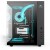 Корпус Wintek Cube Pro V909-B TG, ATX, USB 1*3.0/<wbr>2*2.0, 5*12cm ARGB PWM (контр. + пульт д/<wbr>у), чёрный - Metoo (4)