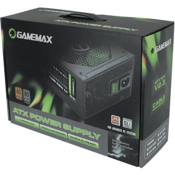 Блок питания Gamemax GM-800 White, 80+ Bronze - Metoo (9)