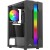Корпус Wintek Flame-V3 I218-B TG, ATX/<wbr>Micro ATX, USB 1*3.0/<wbr>1*2.0, 0.5mm, 1*12cm RGB, чёрный - Metoo (1)