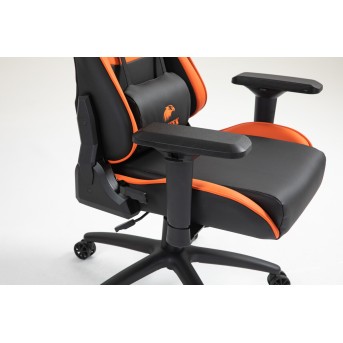 Игровое кресло WINTEK YX-8045-4D, искусств. кожа, газлифт 4 класса 100 мм, 350мм метал. крестовина - Metoo (12)
