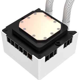 Водяное охлаждение для процессора ID-COOLING DASHFLOW 360 XT LITE WHITE - Metoo (5)