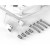 Вентилятор для корпуса ID-COOLING TF-12025-PRO WHITE - Metoo (3)