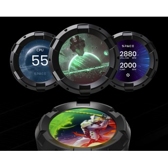 Водяное охлаждение для процессора ID-COOLING SL240 XE - Metoo (10)