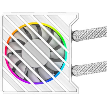 Водяное охлаждение для процессора ID-COOLING DASHFLOW 360 XT LITE WHITE - Metoo (4)