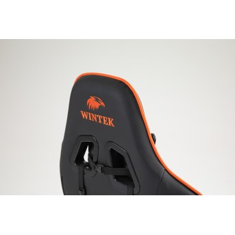 Игровое кресло WINTEK YX-8045-4D, искусств. кожа, газлифт 4 класса 100 мм, 350мм метал. крестовина - Metoo (15)