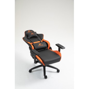 Игровое кресло WINTEK YX-8045-4D, искусств. кожа, газлифт 4 класса 100 мм, 350мм метал. крестовина - Metoo (6)