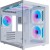 Корпус Wintek Aquarium H101-W TG, mATX, USB 1*3.0/<wbr>1*2.0, 5*12cm ARGB PWM (контр. + пульт д/<wbr>у), белый - Metoo (1)