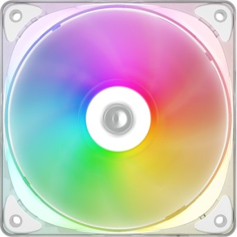 Вентилятор для корпуса ID-COOLING CRYSTAL 120 WHITE - Metoo (2)