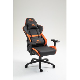 Игровое кресло WINTEK YX-8045-4D, искусств. кожа, газлифт 4 класса 100 мм, 350мм метал. крестовина - Metoo (5)