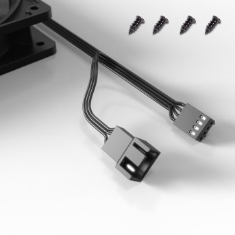 Вентилятор для корпуса ID-COOLING XF-120-K - Metoo (5)