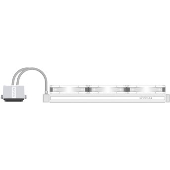 Водяное охлаждение для процессора ID-COOLING DASHFLOW 360 BASIC WHITE - Metoo (3)