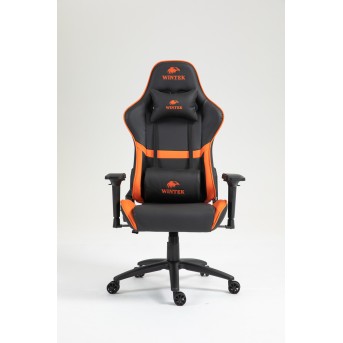 Игровое кресло WINTEK YX-8045-4D, искусств. кожа, газлифт 4 класса 100 мм, 350мм метал. крестовина - Metoo (25)