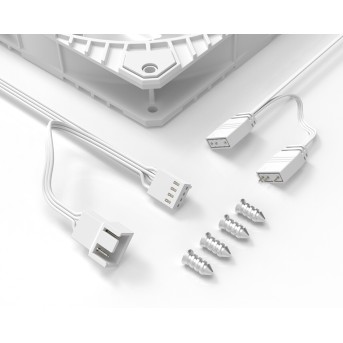 Вентилятор для корпуса ID-COOLING WF-14025-XT ARGB WHITE - Metoo (3)