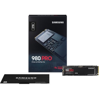 Твердотельный накопитель 2000GB SSD Samsung 980 PRO M.2 2280 R7000Mb/<wbr>s W5000MB/<wbr>s MZ-V8P2T0BW - Metoo (2)