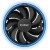 Вентилятор для процессора PCCooler E126M Blue Led TDP 100W 4-pin Socket Intel/<wbr>AMD E126MB - Metoo (4)