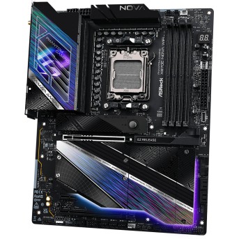 Материнская плата ASRock X870E NOVA WIFI AM5 4xDDR5 4xSATA3 4xM.2 1xHDMI 2xType-C ATX - Metoo (6)