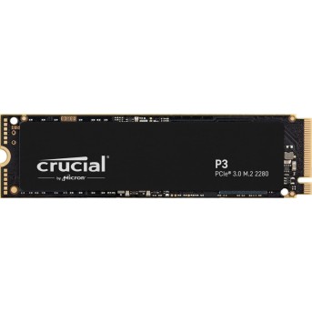 Твердотельный накопитель 1000Gb SSD Crucial P3 3D NAND M2 PCIe NVMe R3500Mb/<wbr>s W3000MB/<wbr>s CT1000P3SSD8 - Metoo (1)