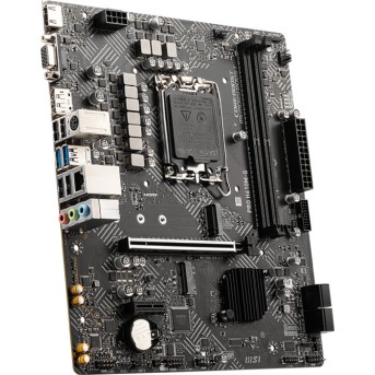 Материнская плата MSI PRO H610M-G LGA1700 H610 2xDDR5 4xSATA3 M.2 VGA HDMI DP mATX - Metoo (3)