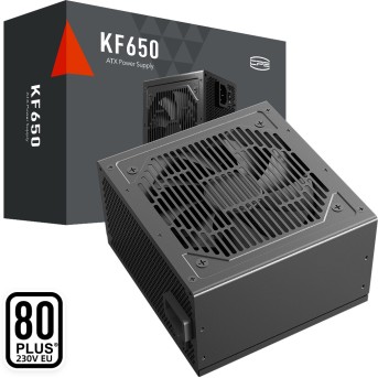Блок питания PCCooler KF650 650W Non Modular 80 PLUS White Fan 120mm Черный P3-F650-W1H - Metoo (1)