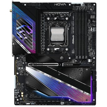 Материнская плата ASRock X870E NOVA WIFI AM5 4xDDR5 4xSATA3 4xM.2 1xHDMI 2xType-C ATX - Metoo (8)