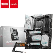 Материнская плата MSI X670E GAMING PLUS WIFI AM5 X670 4xDDR5 4xSATA3 RAID 4xM.2 HDMI DP ATX