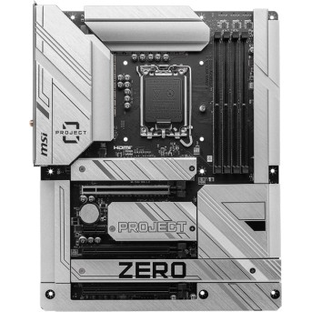 Материнская плата MSI Z790 PROJECT ZERO LGA1700 4xDDR5 6xSATA3 RAID 4M.2 HDMI DP ATX - Metoo (6)
