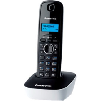 Радиотелефон PANASONIC KX-TG1611 (RUW) Белый - Metoo (1)