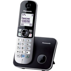 Радиотелефон PANASONIC KX-TG6811 (RUB) Черный