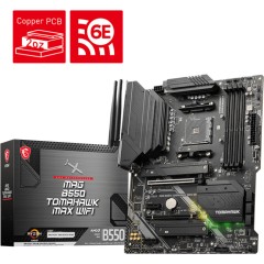 Материнская плата MSI MAG B550 TOMAHAWK MAX WIFI AM4 B550 4xDDR4 6xSATA3 RAID 2xM.2 HDMI DP ATX