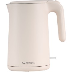 Чайник электрический с двойными стенками GALAXY LINE GL0327, 1800Вт, Объем 1,5 л, 220В/<wbr>50Гц Пудровый