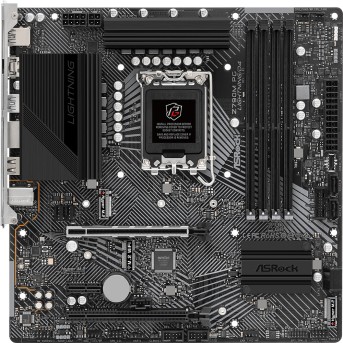 Материнская плата ASRock Z790M PG LIGHTNING/<wbr>D4 LGA1700 4xDDR4 4xSATA 4xM.2 HDMI mATX - Metoo (6)