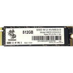 Твердотельный накопитель 512GB SSD NOMAD M.2 2280 PCIe3.0 NVMe R2840MB/<wbr>s W1360MB/<wbr>s NMD512GNV3-O
