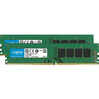 Оперативная память 8Gb DDR4 Crucial 2 штуки (CT2K8G4DFS8266) - Metoo (1)