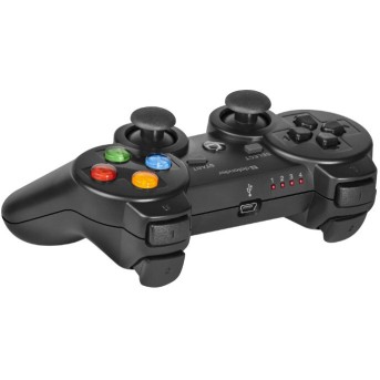Беспроводной геймпад Defender Crusher виброотдача, 17 кн., 2 джойст.,10 метров, Bluetooth, USB (PC/<wbr>P - Metoo (1)