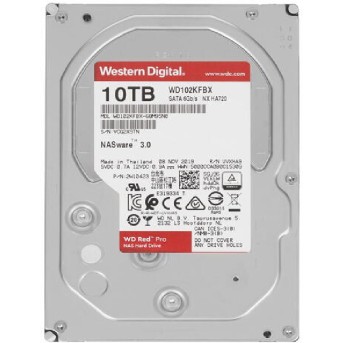 Жесткий диск для NAS систем HDD 10Tb Western Digital Red PRO SATA3 3,5" 7200rpm 256Mb WD102KFBX - Metoo (2)